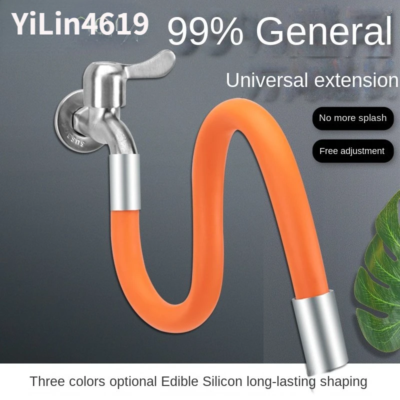Silicone Tap Washer - Adjustable 1/2 Inch Faucet Extender with
