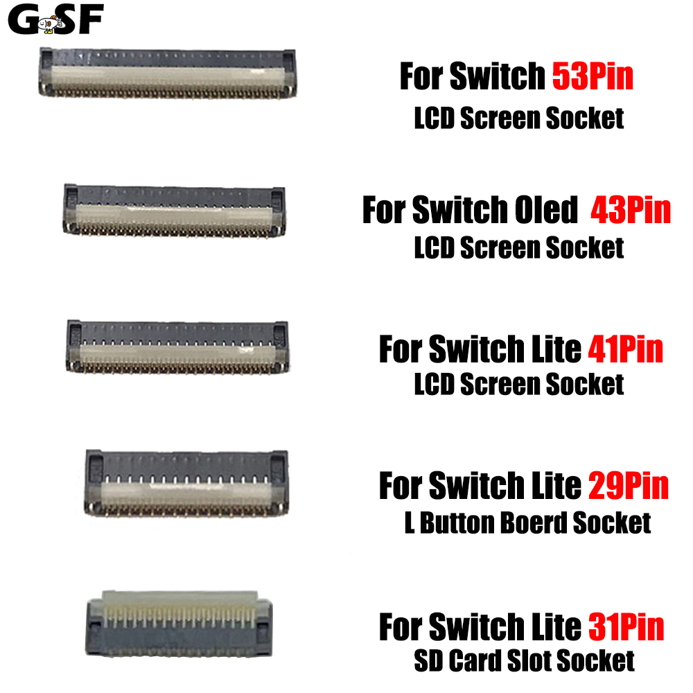 5PCS New LCD Screen FPC Ribbon - Push Fit Connector ulasan dan harga