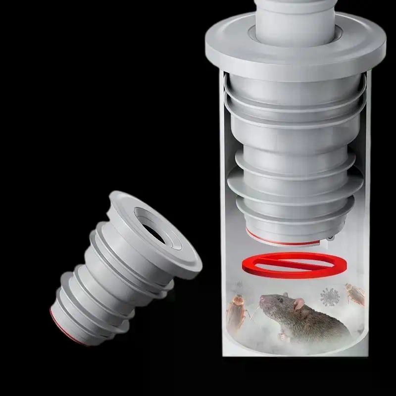 Bathroom Sewer Seal Ring Anti- - Drain Pipe Clip ulasan dan harga