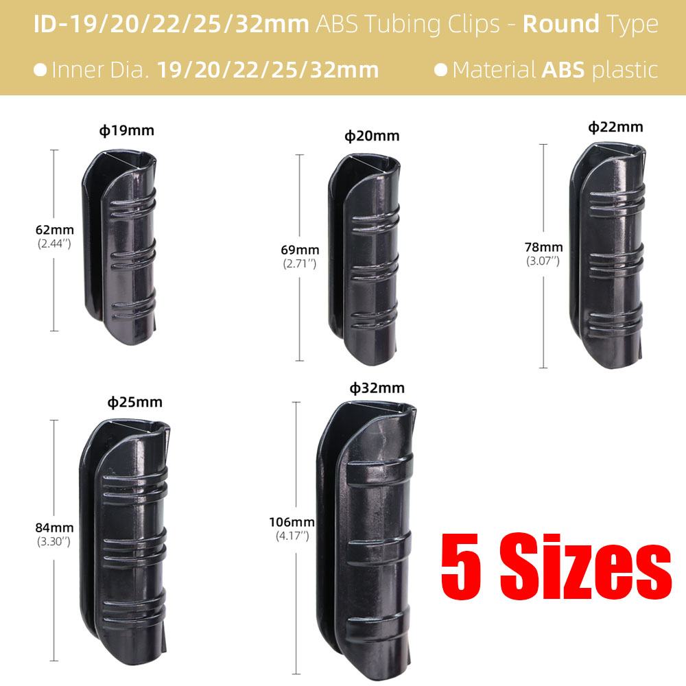 20-50PCS 19/20/22/25/28MM Gard - Plastic Pipe Clip ulasan dan harga