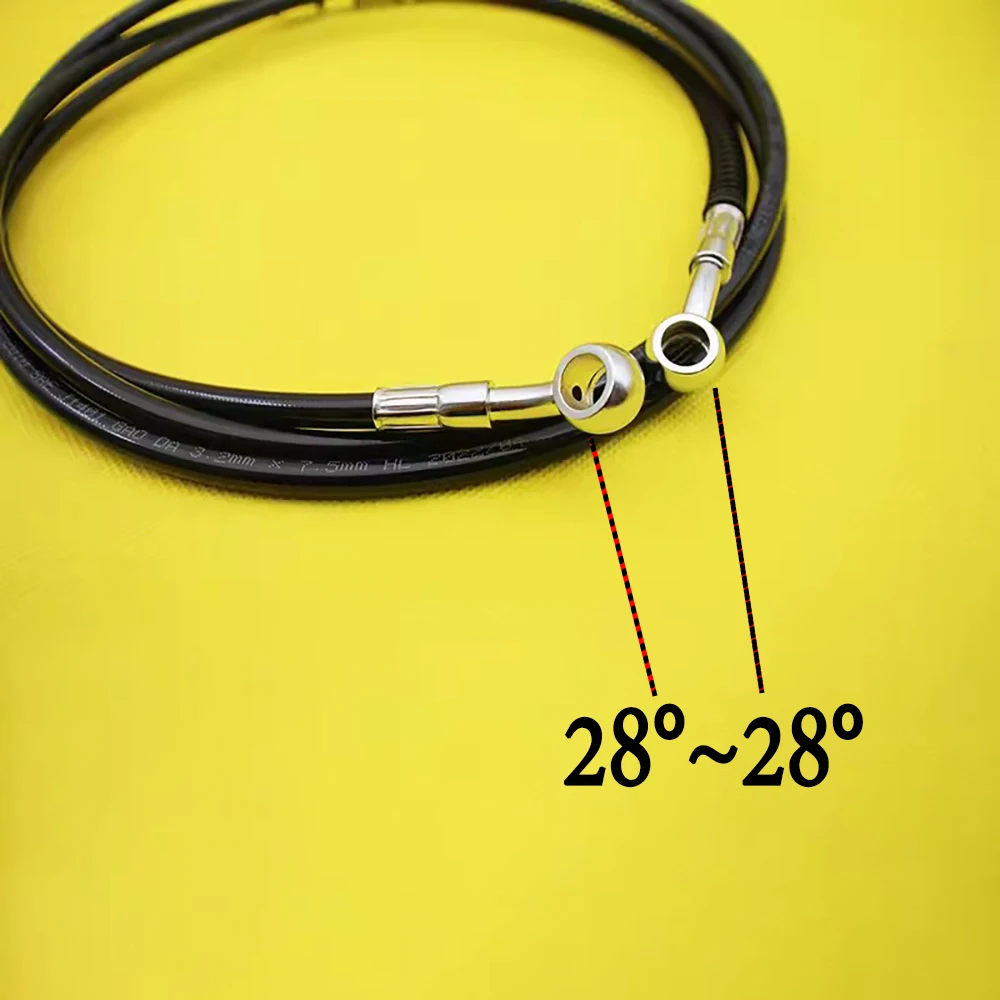 10cm~500cm Motorcycle Brake Cl - Flexible Hose Braided ulasan dan harga