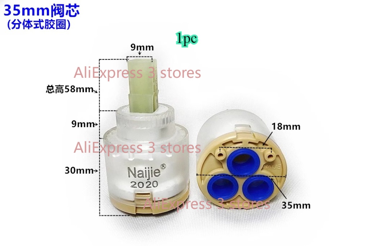 1pcs 28mm/35mm/40mm Water Mixe - Basin Mixer Cartridge ulasan dan harga