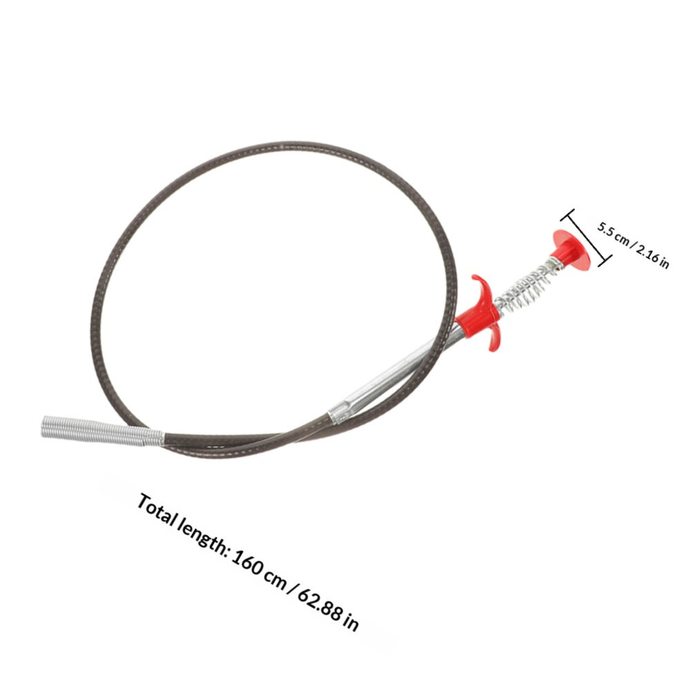 2Pcs Household Four-Claw Pipe  - Drain Snake Flexible ulasan dan harga