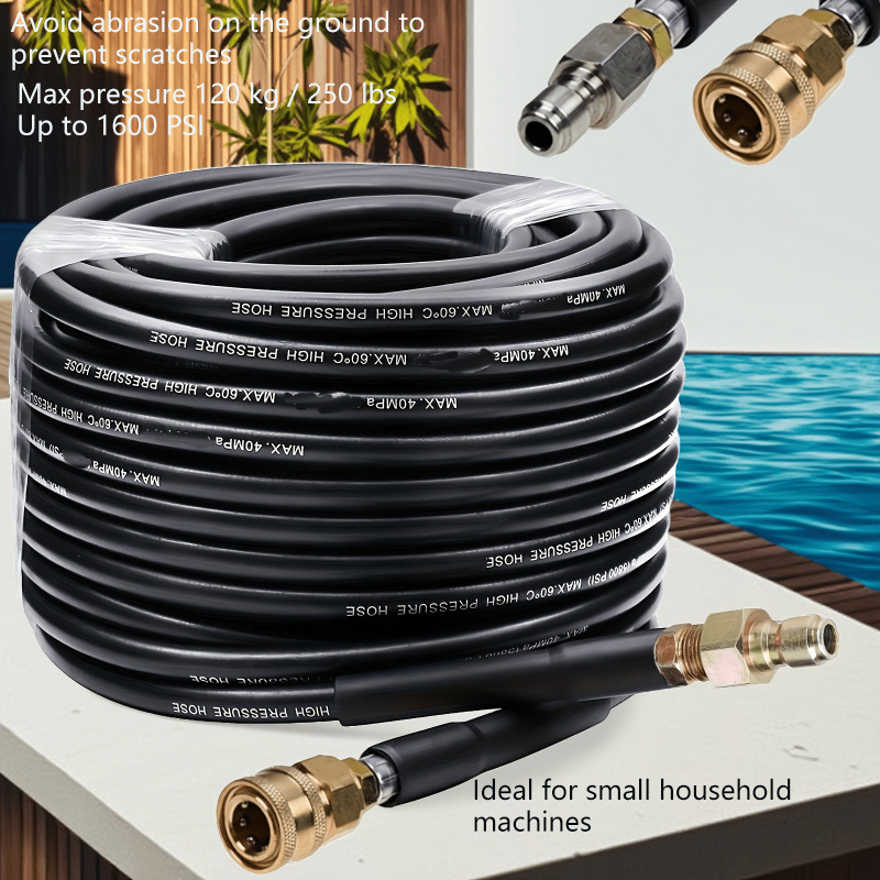 Sewer Jetter Kit,5800PSI 1.45m - Drain Pipe Clip ulasan dan harga