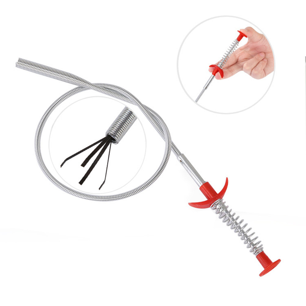 85Cm Drain Cleaner Snake with  - Drain Snake Flexible ulasan dan harga