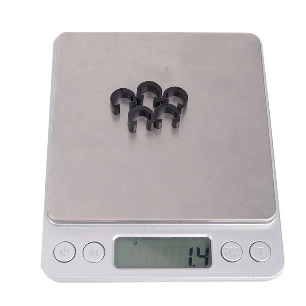 10pcs Bicycle C-Clips Buckle B - Plastic Pipe Clip ulasan dan harga