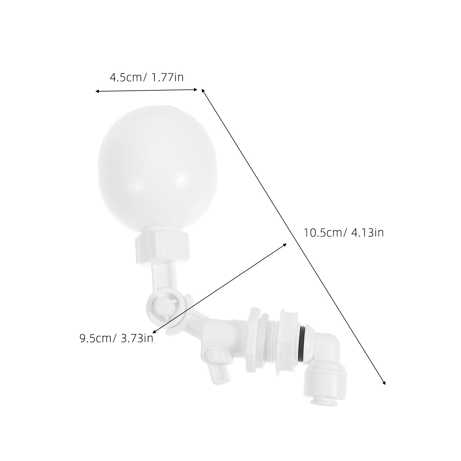 2 Pcs Automatic Water Shut off - Float Ball Valve ulasan dan harga