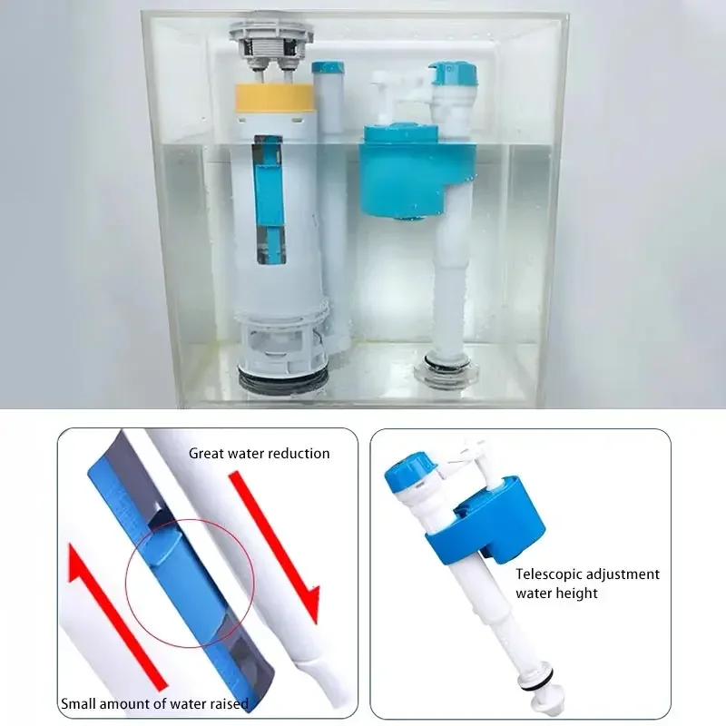 Universal Toilets Tank Filling - Toilet Fill Valve ulasan dan harga