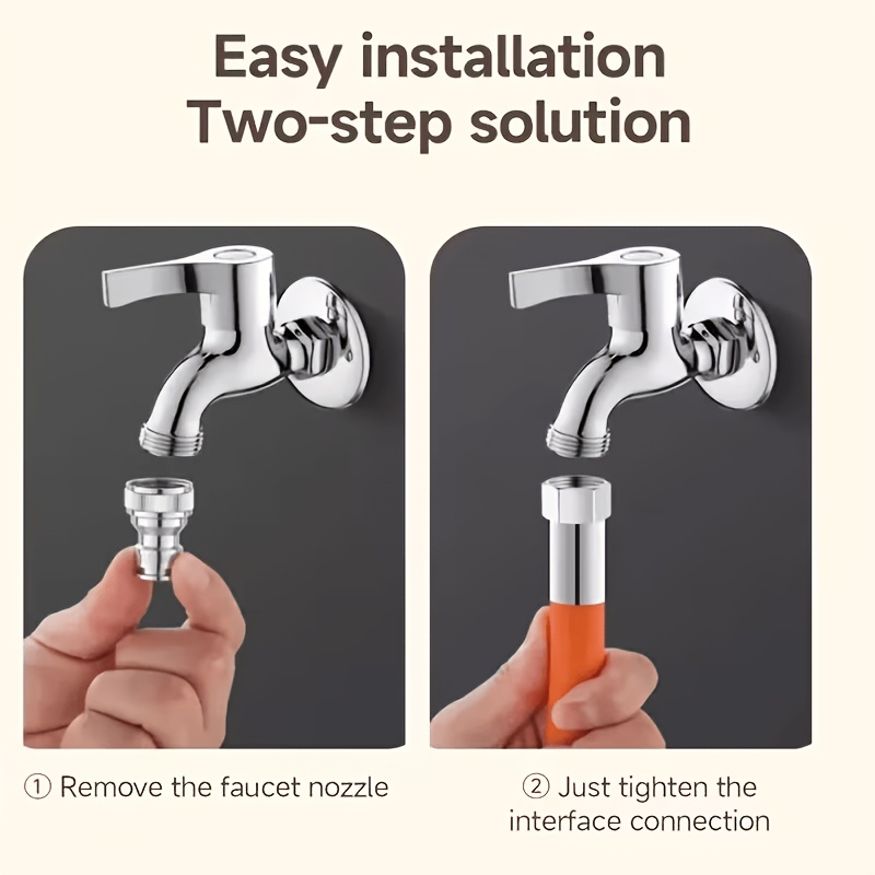 2-in-1 Foldable Faucet Extende - Flexible Hose Braided ulasan dan harga