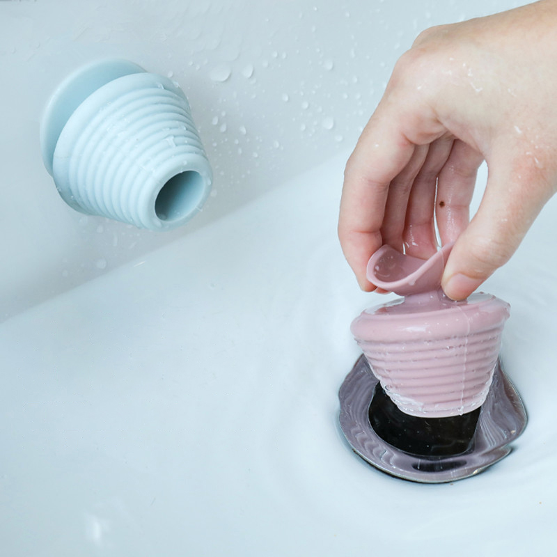 Anti-Clogging Bath Plug Stoppe - Drain Pipe Clip ulasan dan harga