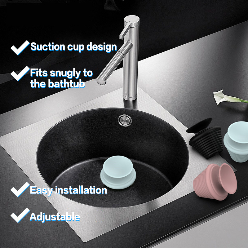 Anti-Clogging Bath Plug Stoppe - Drain Pipe Clip ulasan dan harga