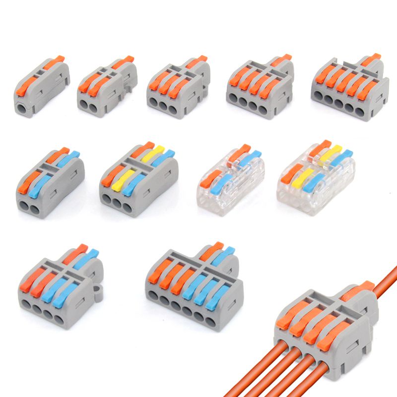 1/5/10 PCS Mini Fast Wiring Ca - Push Fit Connector ulasan dan harga