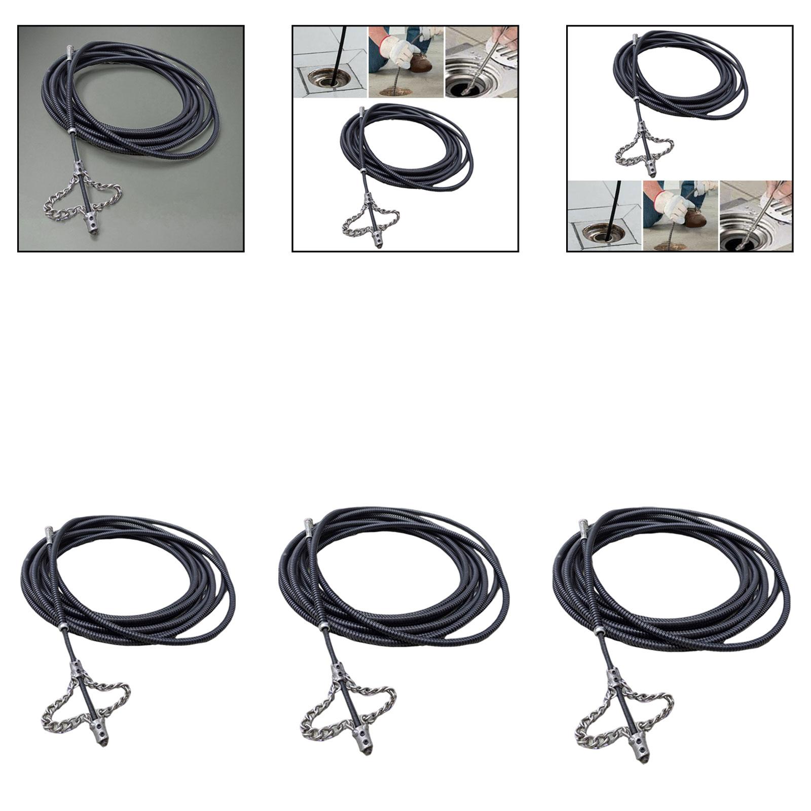 Plumbing Snake Metal Drain Cle - Drain Snake Flexible ulasan dan harga