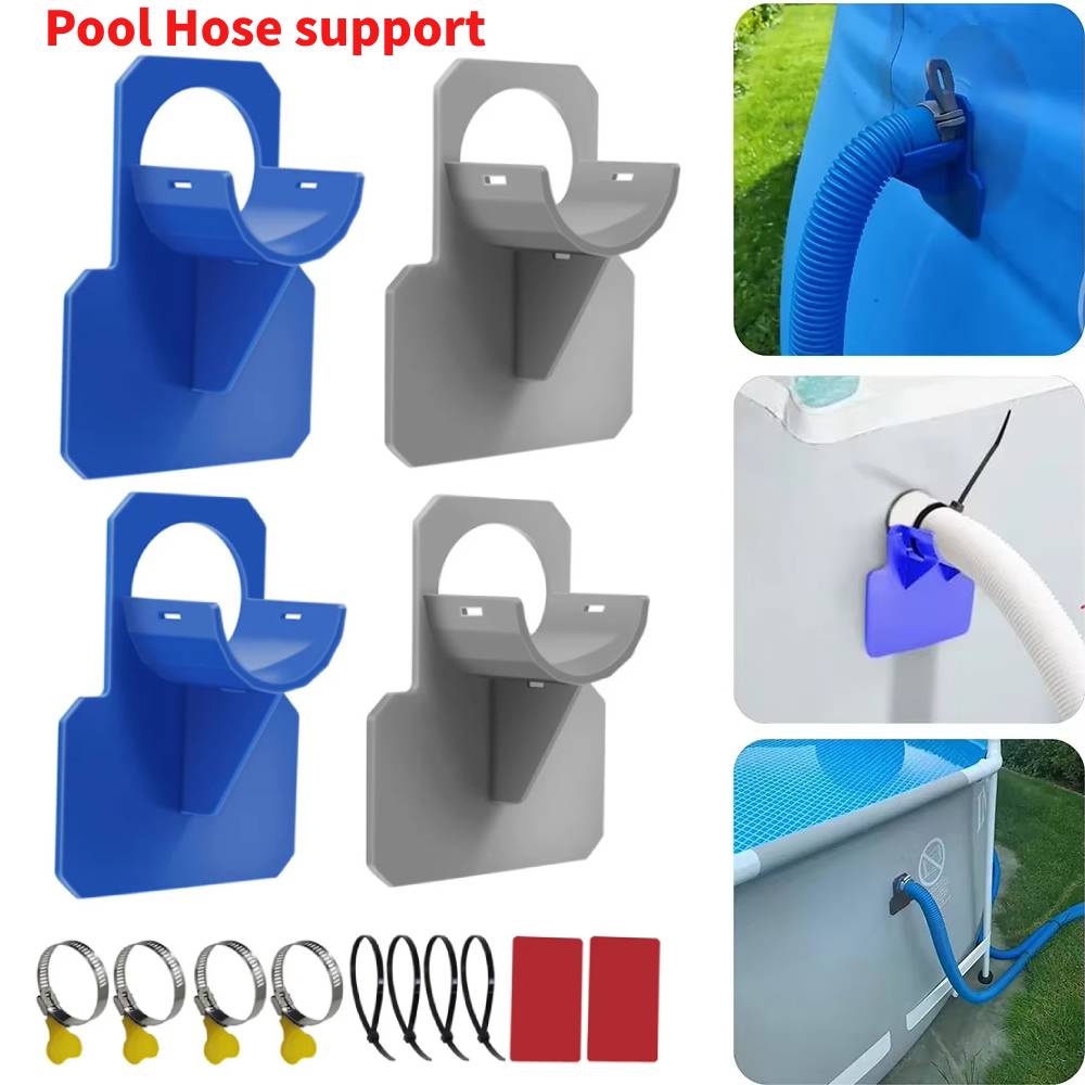 2pcs Swimming Pool Pipe Fixing - Plastic Pipe Clip ulasan dan harga