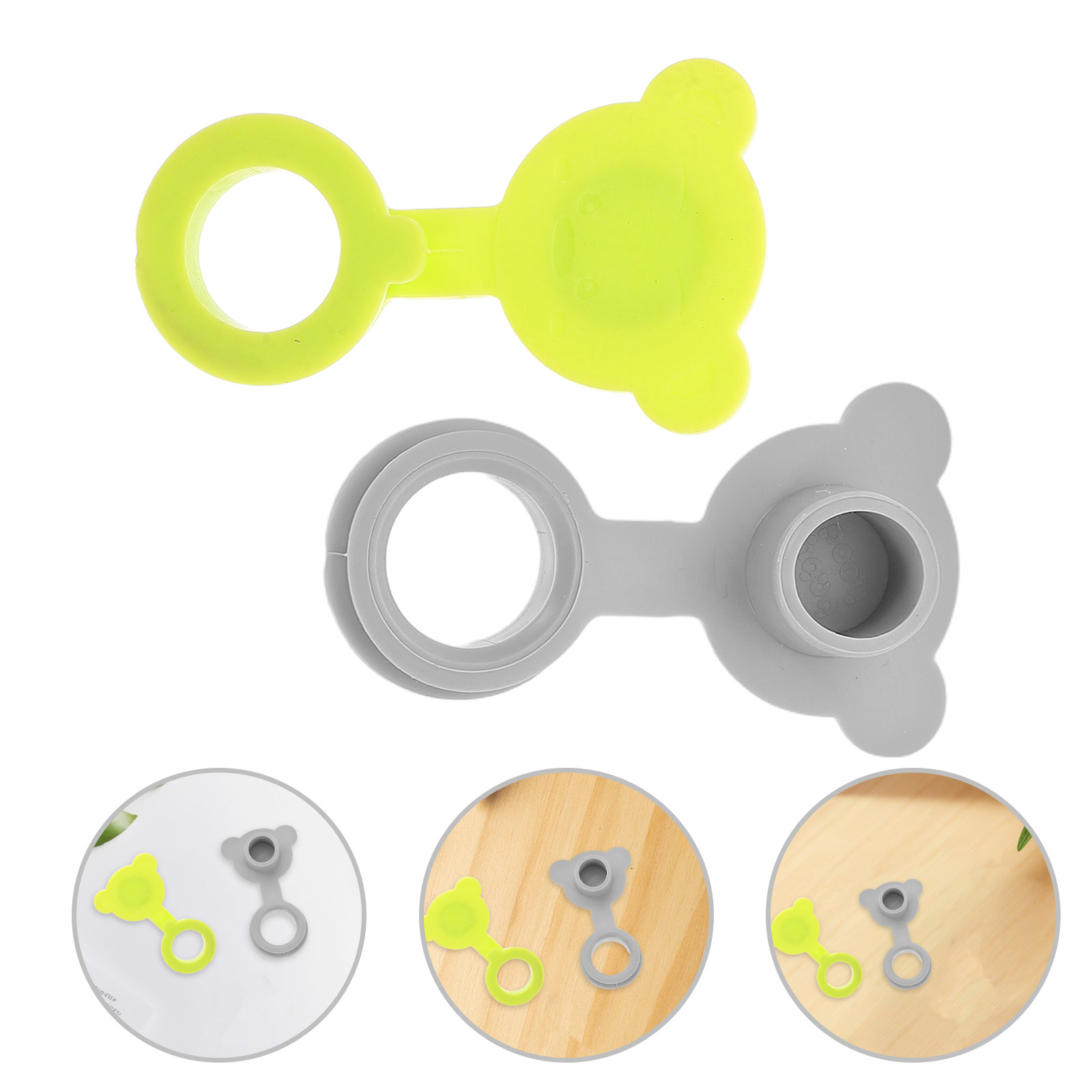 2Pcs Bath Drain Stopper - Soft - Drain Pipe Clip ulasan dan harga