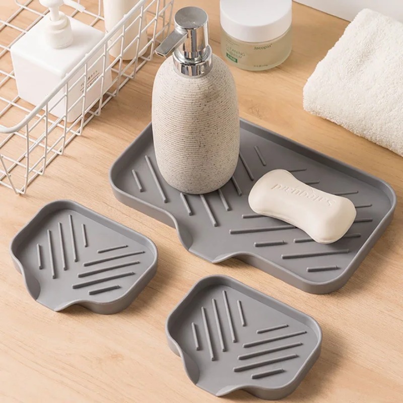 Self Draining Soap Bar Holder  - Silicone Tap Washer ulasan dan harga