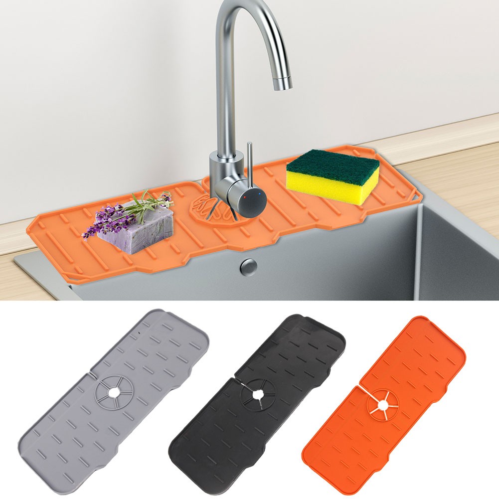 Silicone Kitchen Faucet Mat Fo - Silicone Tap Washer ulasan dan harga