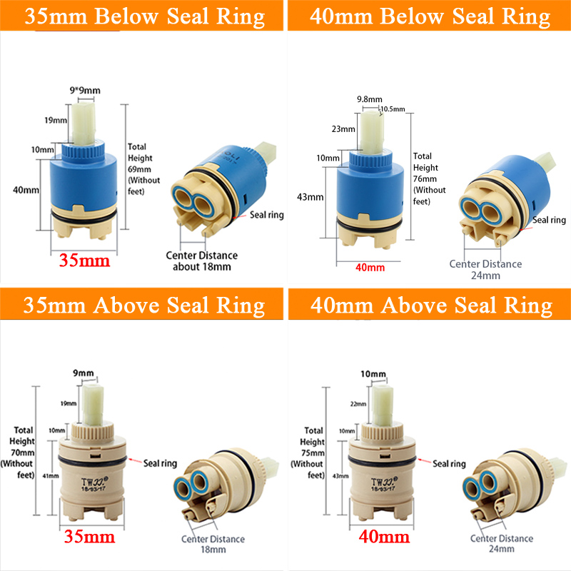 Tap Mixing High spool Valve 35 - Basin Mixer Cartridge ulasan dan harga