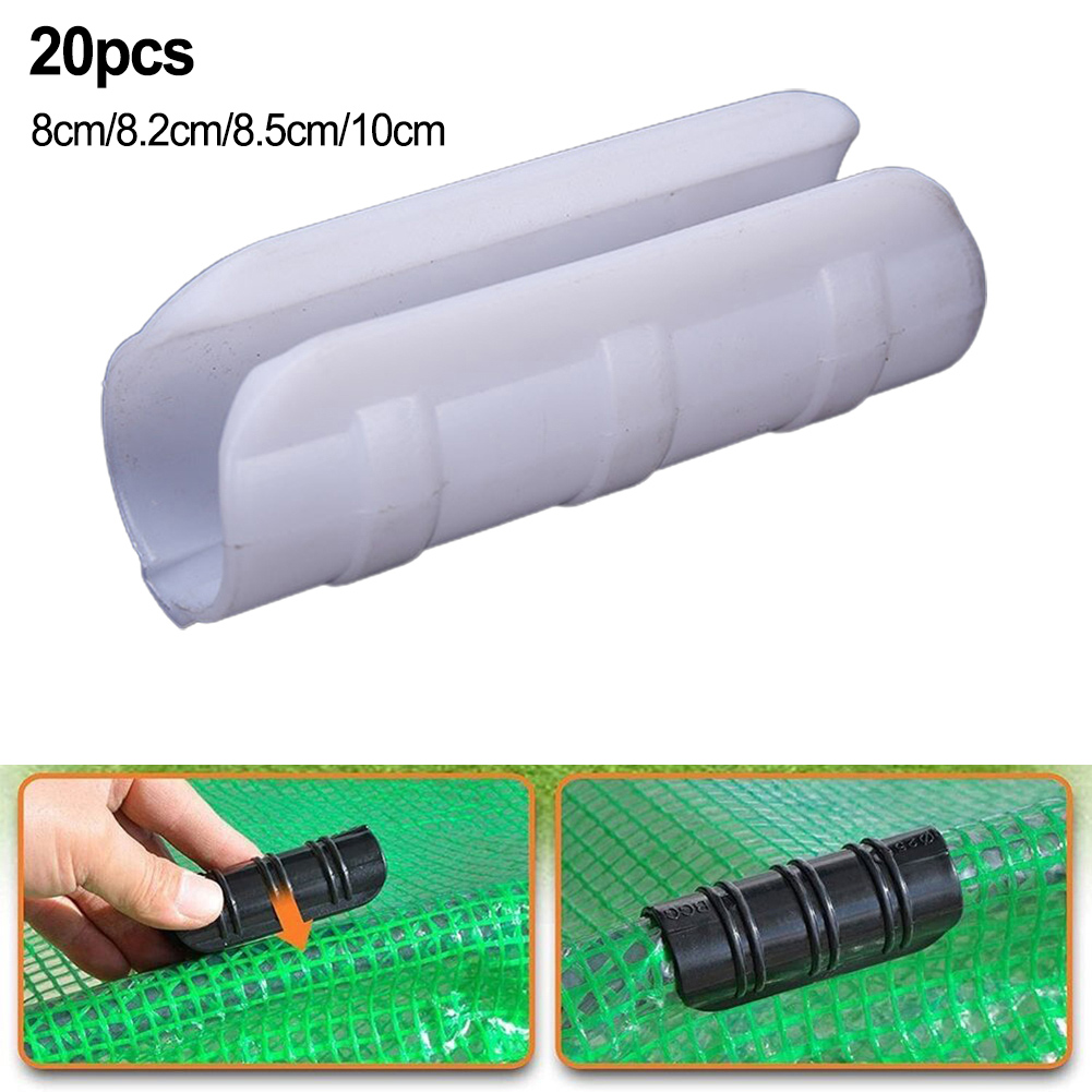 20Pc Greenhouse Frame Film Buc - Plastic Pipe Clip ulasan dan harga